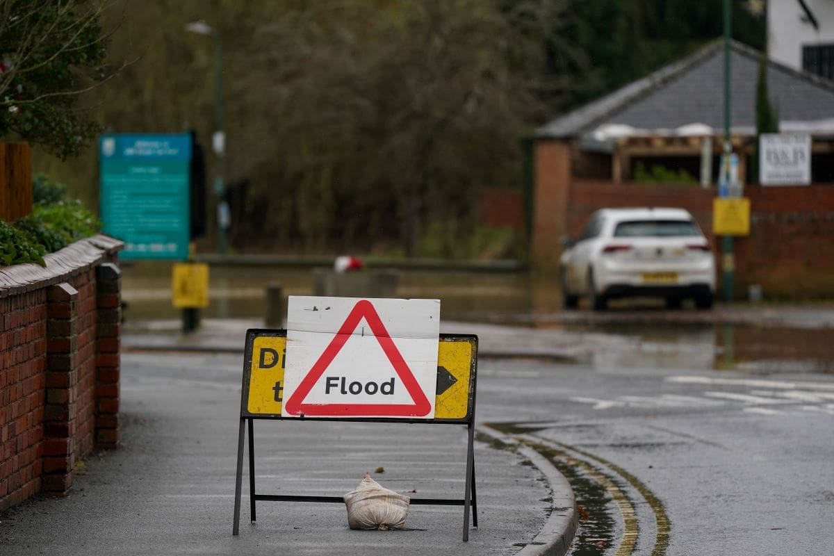 Major Disruption To Rail Services Continue From Storm Bert 